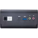 GIGABYTE BRIX GB-BMCE-4500C barebone Zwart | Celeron N4500 | UHD Graphics 605