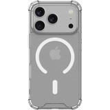 Just in Case iPhone 18 Pro Max - FlexImpact TPU MagSafe Case telefoonhoesje Transparant