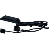 Lian Li UNI FAN SL120 LCD Wireless Reverse Blade case fan Zwart, 3 stuks, 4-pin PWM fan-connector