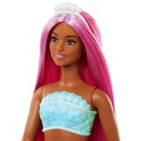 Mattel Barbie Zeemeerminpop met kleurrijk haar 