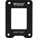 Thermal Grizzly CPU Contact Frame Intel 1700 LT houder Zwart, voor Intel moederborden met socket LGA1700