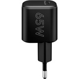 goobay USB-C PD GaN snellader Nano (65 W)  Zwart, 1x USB-C, Power Delivery 3.0
