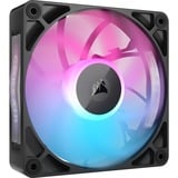 Corsair RX120 MAX RGB case fan Zwart, 3 stuks, 4-pins PWM fan-connector