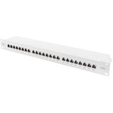 Digitus 19" Patch Panel patchpaneel Grijs, Cat. 6A