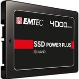 Emtec X150 Power Plus, 4 TB SSD Zwart, ECSSD4TX150, SATA/600, 3D NAND