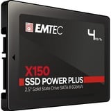 Emtec X150 Power Plus, 4 TB SSD Zwart, ECSSD4TX150, SATA/600, 3D NAND