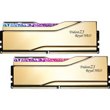 G.Skill 32 GB DDR5-6000 Kit werkgeheugen Goud, F5-6000J2636H16GX2-TR5NG, Trident Z5 Royal Neo, EXPO