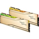 G.Skill 32 GB DDR5-6000 Kit werkgeheugen Goud, F5-6000J2636H16GX2-TR5NG, Trident Z5 Royal Neo, EXPO
