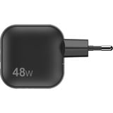 Sitecom 48W GaN Power Delivery oplader Zwart, 1x USB-C