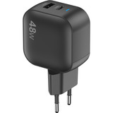 Sitecom 48W GaN Power Delivery wandoplader Zwart