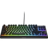 SteelSeries Apex 3 TKL RGB mechanisch gaming toetsenbord Zwart, FR lay-out (AZERTY), SteelSeries Whisper-Quiet, 80% (TKL)	