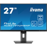 iiyama ProLite XUB2797UHSNP-B1 27" 4K Ultra HD monitor Zwart, 1x DisplayPort, 1x HDMI, 2x USB-C, 3x USB-A, 1x RJ-45
