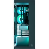 ARCTIC Xtender midi tower behuizing Zwart | 2x USB-A | 1x USB-C | RGB | Tempered Glass