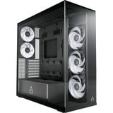 ARCTIC Xtender midi tower behuizing Zwart | 2x USB-A | 1x USB-C | RGB | Tempered Glass
