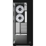 ARCTIC Xtender midi tower behuizing Zwart | 2x USB-A | 1x USB-C | RGB | Tempered Glass
