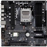 ASRock B650M PG LIGHTNING WIFI socket AM5 moederbord Zwart/grijs, RAID, 2.5 Gb-LAN, WLAN, BT, Sound, µATX