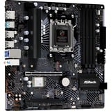 ASRock B650M PG LIGHTNING WIFI socket AM5 moederbord Zwart/grijs, RAID, 2.5 Gb-LAN, WLAN, BT, Sound, µATX