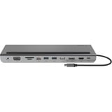 Belkin Connect 11-in-1 USB-C hub dockingstation Zilver/zwart