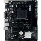 Biostar B450MHP socket AM4 moederbord Grijs, RAID, Gb-LAN, Sound, µATX