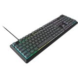 Corsair K55 CORE RGB gaming toetsenbord Grijs, BE lay-out (AZERTY), Rubberdome, 100%, RGB leds