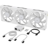 Corsair iCUE LINK RX360 II RGB case fans Wit, 3 stuks, 360 x 129 x 26 mm