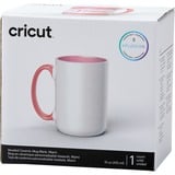 Cricut Mug Miami - 425 ml mok Wit/roze, 1 stuk