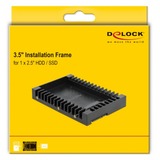 DeLOCK 3.5″ inbouwframe voor 2.5" SATA drive Zwart