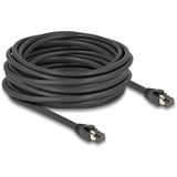 DeLOCK Cat.8.1 netwerkkabel Zwart, 10 meter, S/FTP, RJ-45