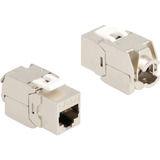 DeLOCK RJ45 jack > LSA Cat.6A STP keystone module 4 stuks