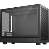 DeepCool CH160 PLUS mini tower behuizing Zwart | 2x USB-A | 1x USB-C | Tempered Glass