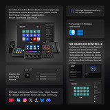 Elgato Stream Deck XL keypad Zwart