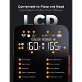 Govee Smart Wireless Meat Thermometer Zwart, 2.4GHz Wi-Fi, Bluetooth