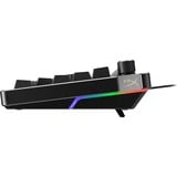 HyperX Alloy Rise 75, gaming toetsenbord Zwart, FR lay-out, HyperX Red, TKL, RGB leds