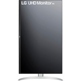 LG 32UP55NP-W 31.5" 4K UHD monitor Zilver/zwart, 2x HDMI, 1x DisplayPort, USB-A, USB-C