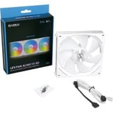 Lian Li UNI FAN AL140 V2 RGB case fan Wit, 140 x 140 x 25 mm, PWM