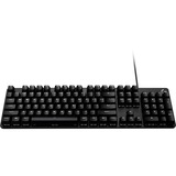 Logitech G413 SE mechanisch gaming toetsenbord Zwart, BE lay-out (AZERTY), 100%, Witte leds