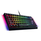 Razer BlackWidow V4 75% RGB mechanisch gaming toetsenbord Zwart, US lay-out (QWERTY), Razer Orange, 75%, Hot-swappable