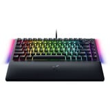 Razer BlackWidow V4 75%, gaming toetsenbord Zwart, US lay-out, Razer Orange, RGB leds, TKL, Doubleshot ABS, hot swap