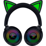Razer Kraken Kitty V3 Pro Black over-ear gaming headset Zwart, RGB, 2.4 GHz / Bluetooth / USB