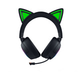 Razer Kraken Kitty V3 Pro over-ear gaming headset Zwart, RGB, 2.4 GHz / Bluetooth / USB