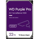 WD Purple Pro 22 TB harde schijf WD221PURP, SATA/600, AF, 24/7