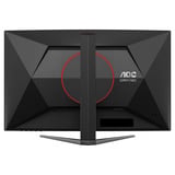 AOC CQ27G4Z2 27" curved gaming monitor Zwart/rood, 1x DisplayPort, 2x HDMI, 260 Hz / 400 Hz