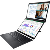 ASUS Zenbook Duo OLED (UX8406CA-QL038W) 14"  laptop Donkergrijs | Core Ultra 7 255H | Arc 140T | 32 GB | 1 TB SSD