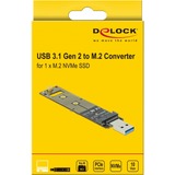 DeLOCK Converter voor M.2 NVMe PCIe SSD 