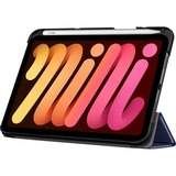 Just in Case iPad mini 2022 (6th Gen) - Smart TriFold tablethoes Blauw