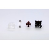Keychron Gateron Optical V2 - Silver keyboard switches Zilver/transparant, 110 stuks
