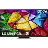 LG Mini RGB evo AI MRGB88 (55MRGB88B9B) 55" 4K Ultra HD LED tv Zwart, 4x HDMI, 2x USB, Optisch, Bluetooth, LAN, WLAN, CI+, HDR10, Dolby Vision