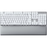 Razer Pro Type Ultra, gaming toetsenbord Wit, US lay-out, Razer Yellow, Fullsize, draadloos, ledverlichting