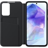 SAMSUNG Galaxy A55 - Smart View Wallet Case telefoonhoesje Zwart
