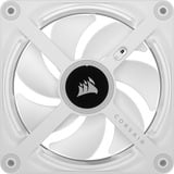 Corsair iCUE LINK QX120 RGB Uitbreidingskit case fan Wit, 120 x 120 x 25 mm